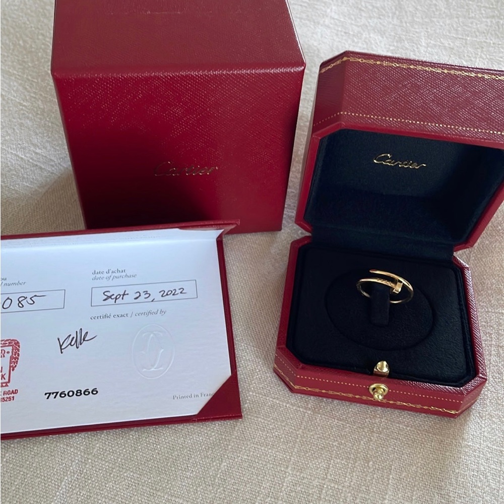 CARTIER JUSTE UN CLOU RING